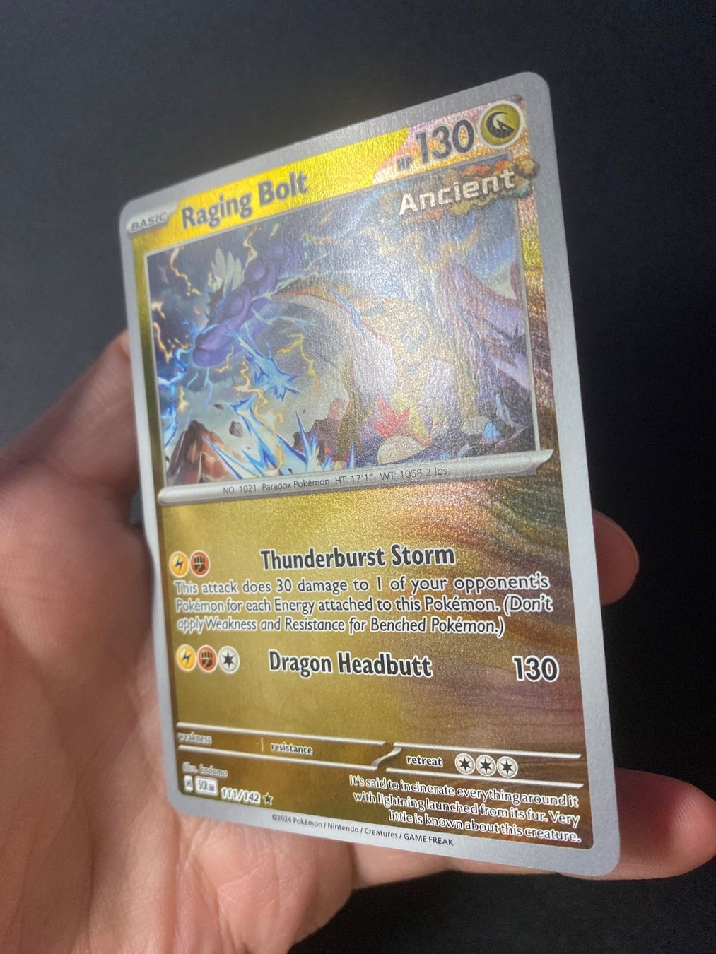 Pokémon Sammelbilder & Trading cards: Raging Bolt 111 RH - Furienblitz - Stellar Crown - EN – Neu (gemäss Beschreibung) aus Hausen AG von Shrade 1