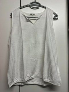 Tom Tailor Tops: TOM TAILOR Top weiss L – Gebraucht aus Gommiswald von Anika6