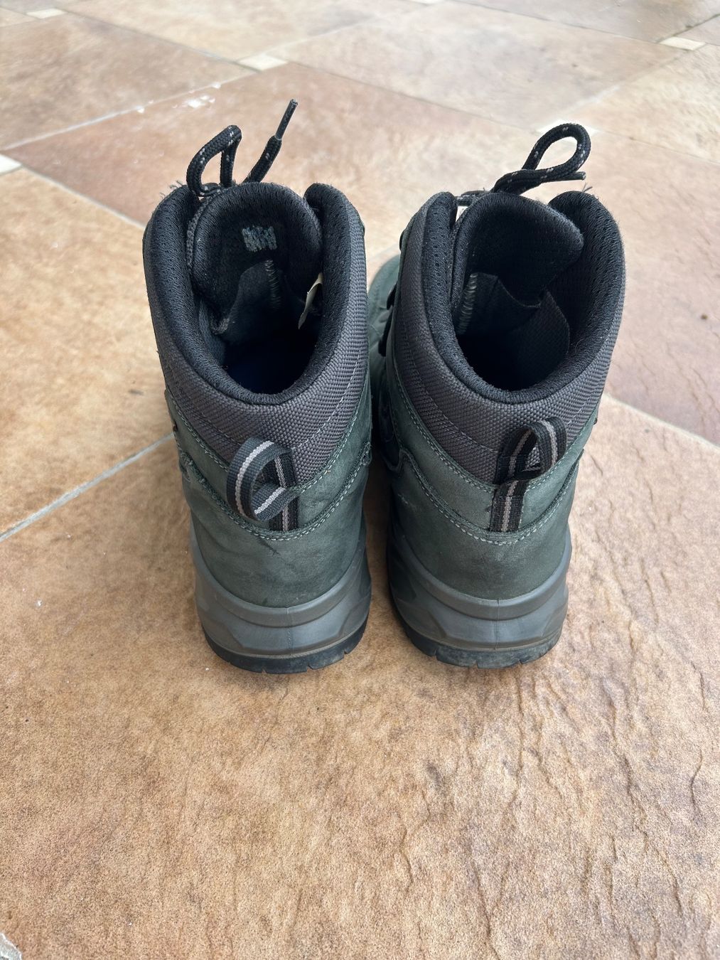 46 Nord Scarpe da uomo: Wanderschuhe aus Leder - Größe 44 – Usato da Cademario venduto da moppsmaus 3