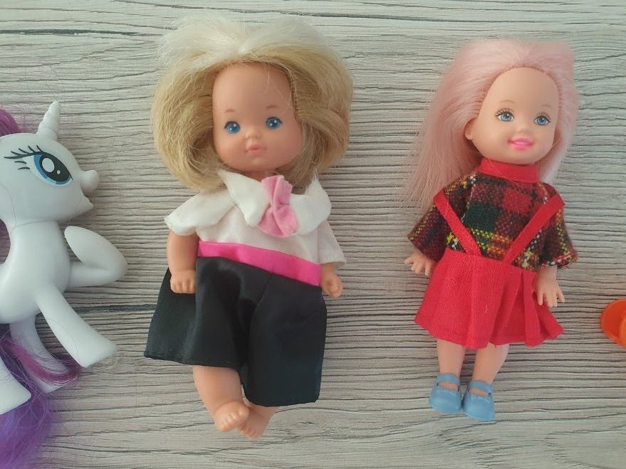Bambole: 2 kleine Puppen 1 Pony – Usato da Nürensdorf venduto da AntonioAE 2