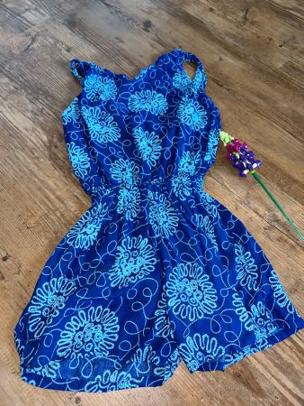 Blauer Jumpsuit S