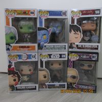Funko Pop Figuren Set 6 Figuren, unbespielt, neu