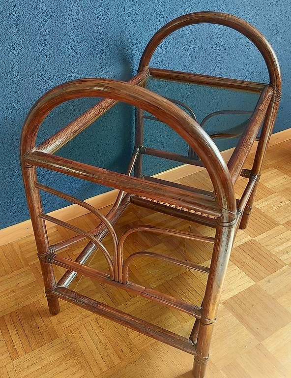 Tavoli: Vintage Rattantischli/Barwagen – Usato da Thun venduto da nad_x8nk 1