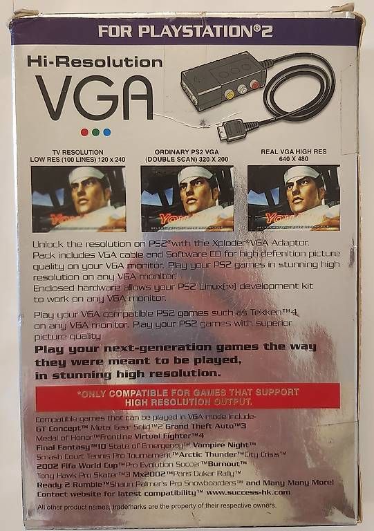 Konverter: Convertisseur VGA pour PS2 – Gebraucht aus Bulle von Phob0s 2
