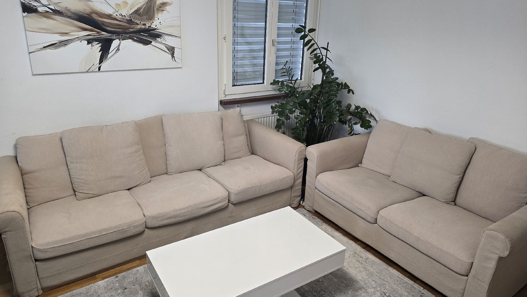 Ikea Divani: 3-er + 2-er Sofa von Ikea – Usato da Buchs SG venduto da Sanel.N