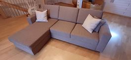 Bettsofa braun