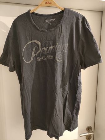 T-Shirt Grösse XL dunkelblau Jack &Jones