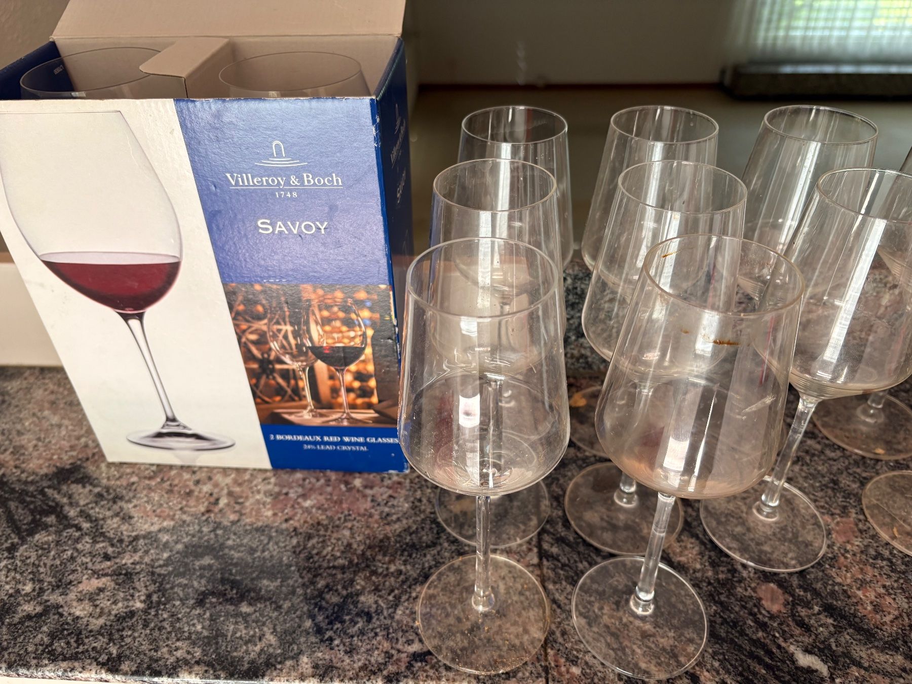Bicchieri: 20 Wein Gläser – Nuovo (secondo la descrizione) da Dagmersellen venduto da Musikexperte06