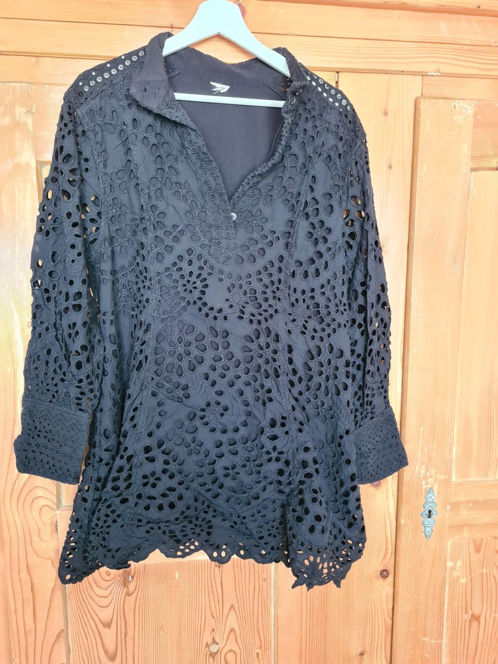 Blusen: Bluse mit Spitze – Gebraucht aus Oberlunkhofen von Kupferhexe