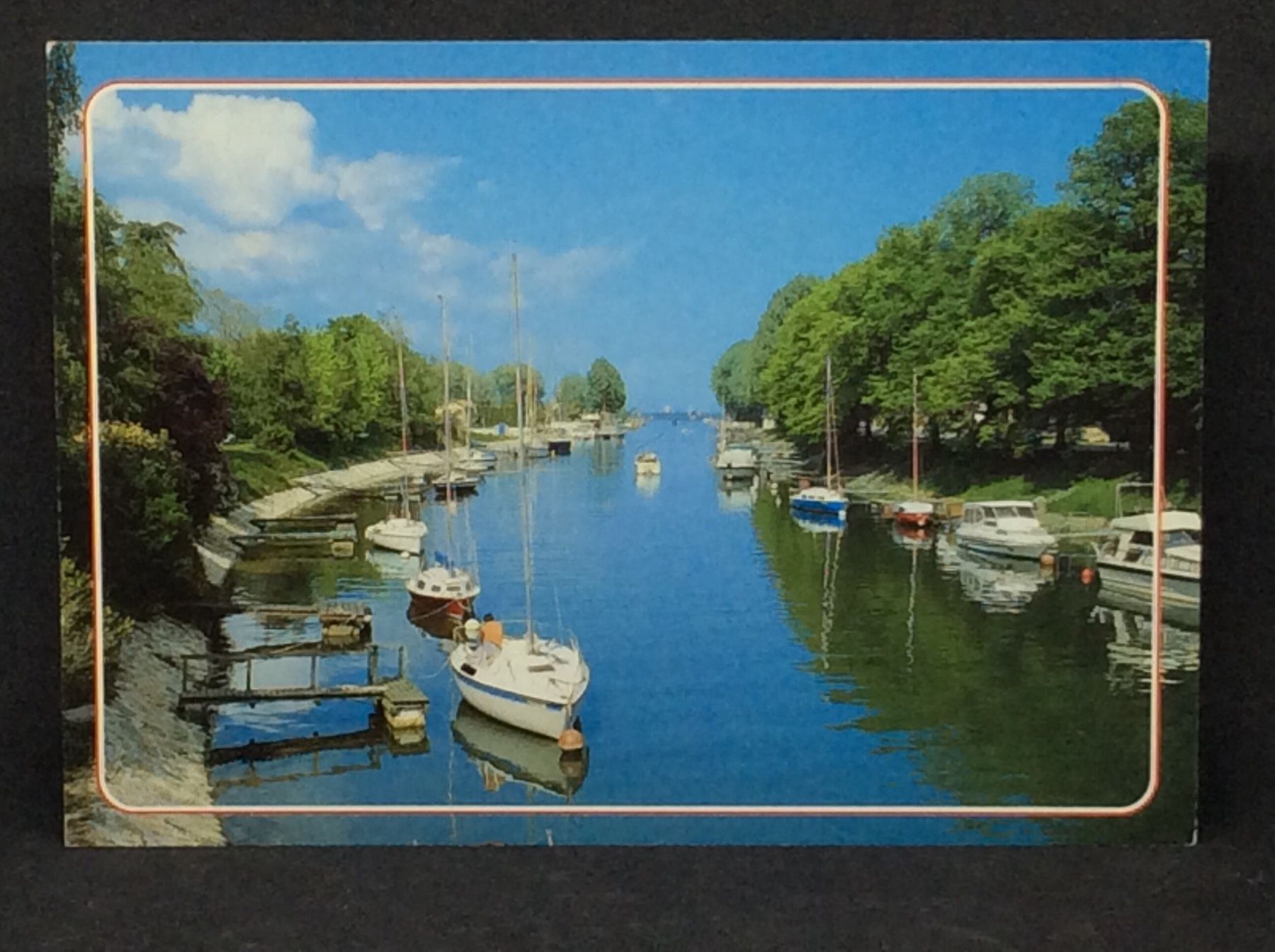 Cartoline postali: Yverdon-les-Bains La Thièle – Usato da Widnau venduto da Brusi9