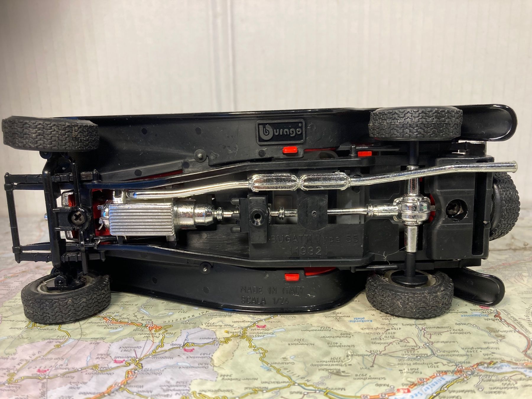 Bburago Modellautos: Bburago Bugatti Type 55  1932 1:24 – Gebraucht aus Jona von Bra-Aug 8