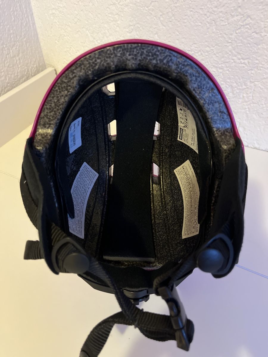 Decathlon Caschi: Pinker Wedze Skihelm - Grösse 48 - 52cm – Usato da Bösingen venduto da Mike2058blau 4