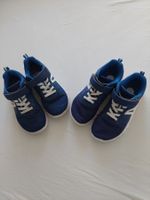 2 P. Turnschuhe Grösse 30+ 32, blau, neuwertig!