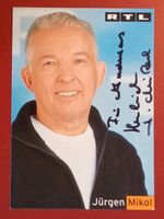 Jürgen Mikol Autogramm signiert Fotopostkarte 10x15cm