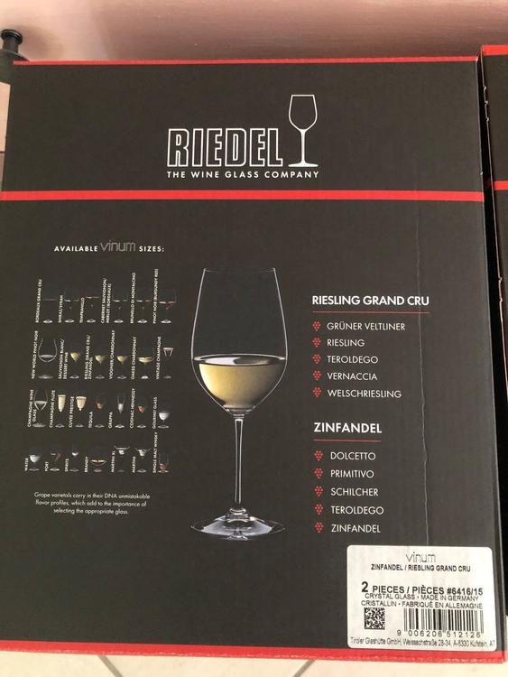 Riedel Vinum Riesling Grand Cru/ Zinfandel (Sold in a Pack of 2