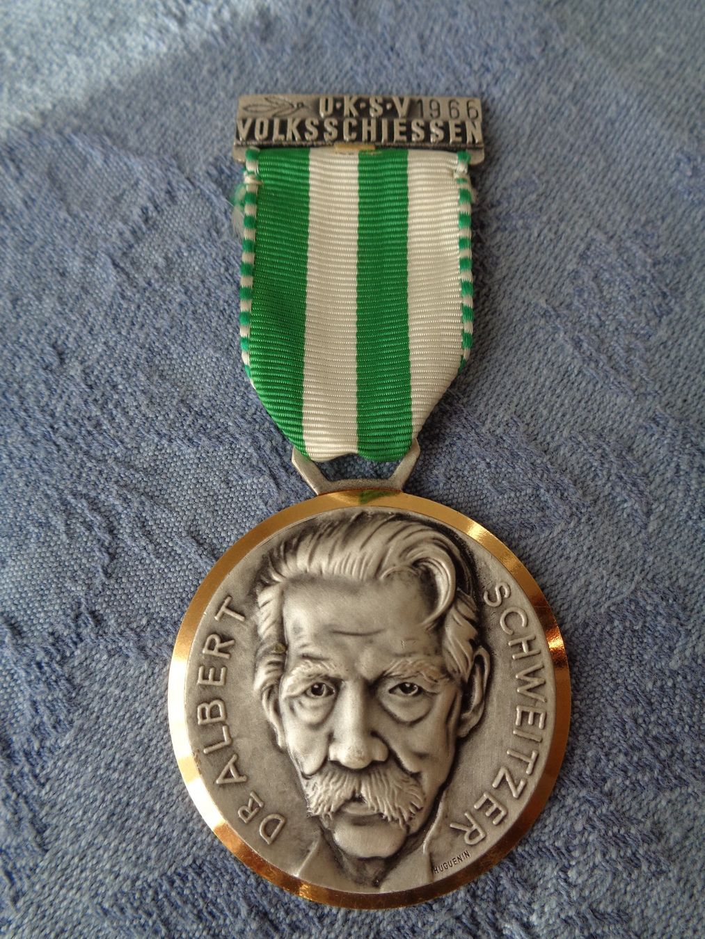 Medaglie: OKSV Volksschiessen 1966 Albert Schweitzer – Usato da Wiesendangen venduto da Gullfoss
