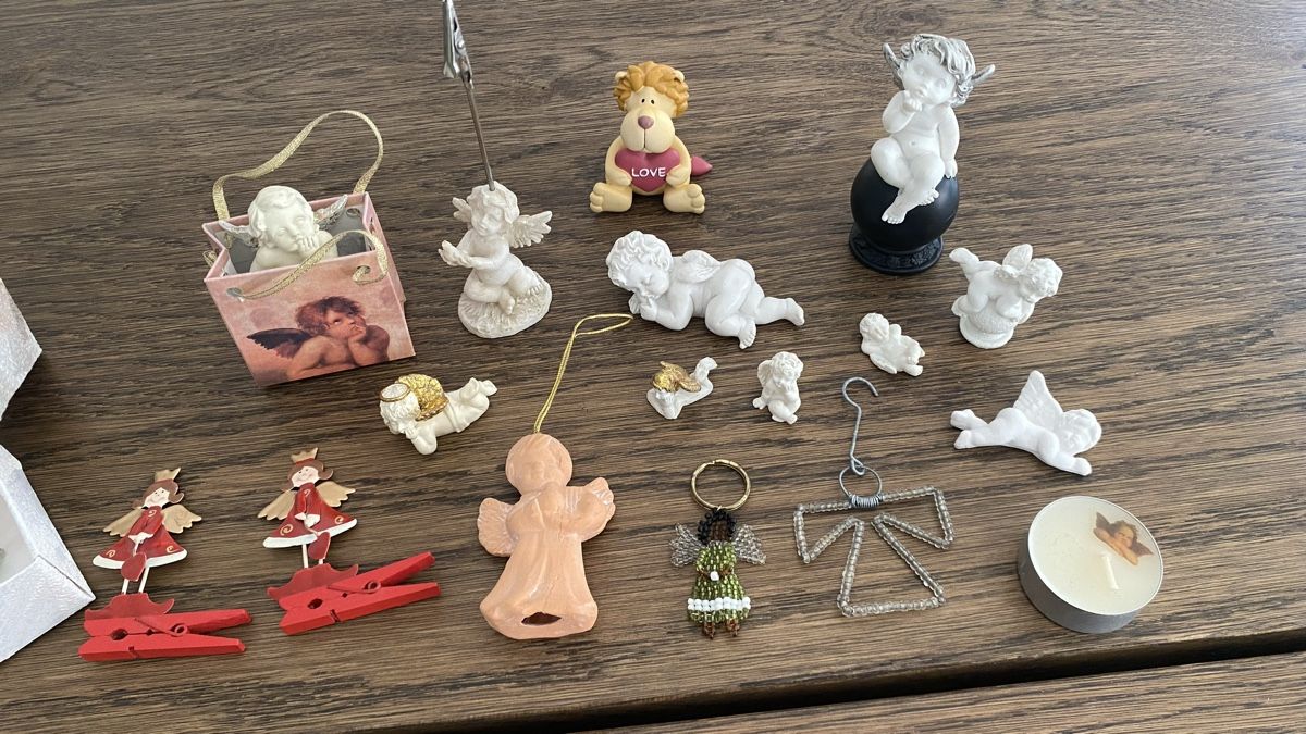 Figuren: Deko Engel und Figuren Set Anhänger Engelchen Sammlung – Gebraucht aus Hochwald von _biene_ 8