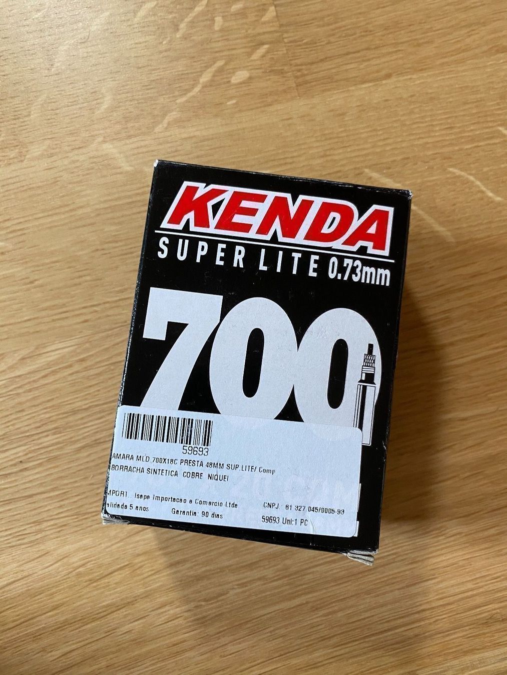 Ersatzteile: Kenda Superlite 700x20 Presta 48mm – Neu und originalverpackt aus Interlaken von fbnscl