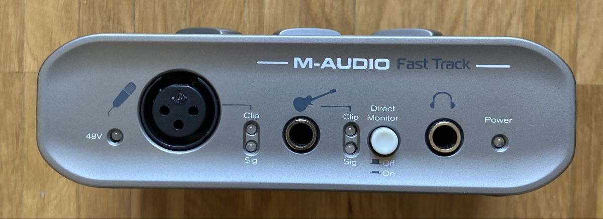 M-Audio Attrezzatura per studi di registrazione: M-Audio Fast Track USB – Audio Interface – Usato da Zürich venduto da Sick0 3
