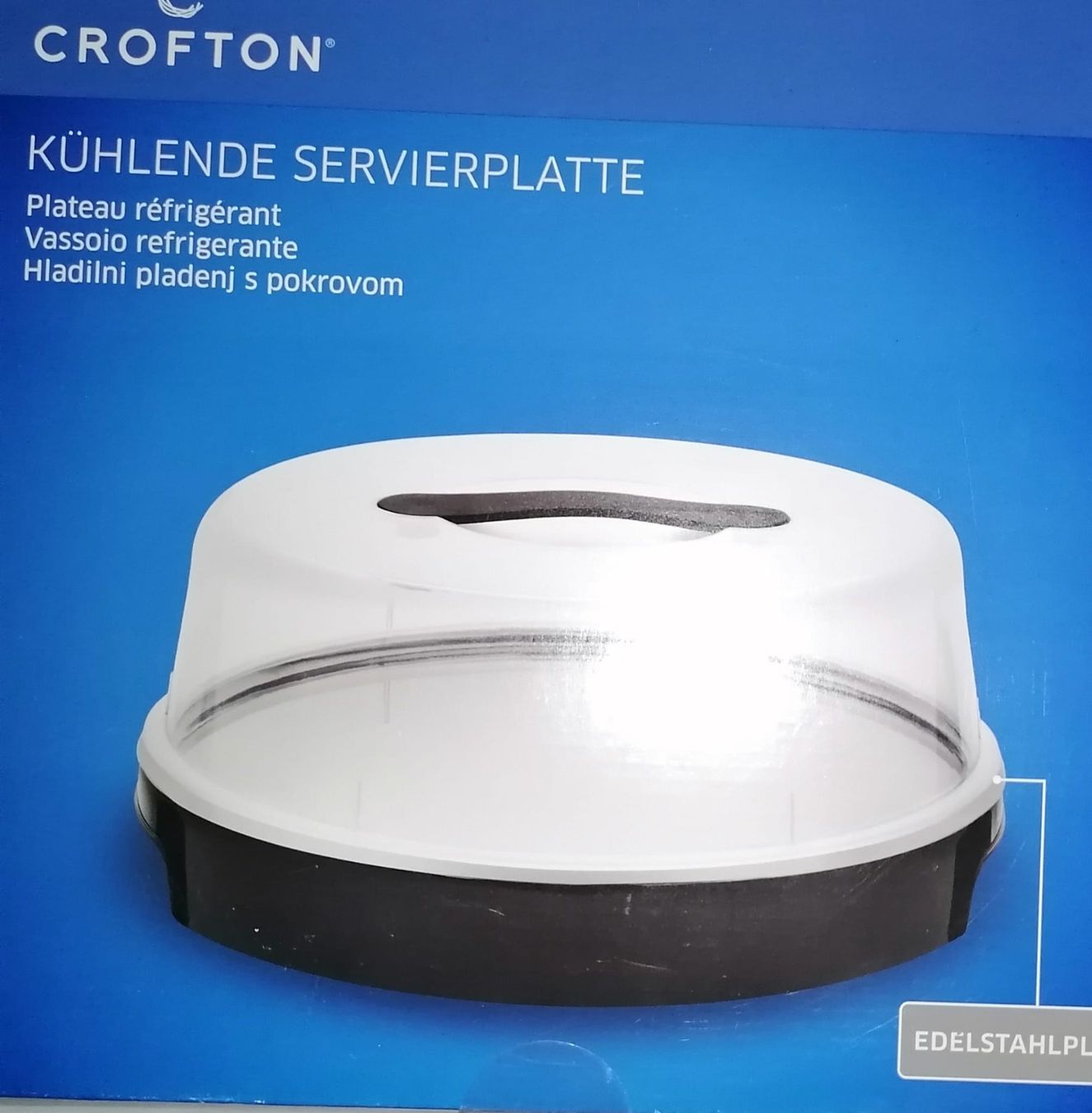 Piatti di portata: Plateau refrigérant / Servierplatte gekühlt – Nuovo e nell'imballaggio originale da Corcelles-près-Payerne venduto da RxOne_Krs 2