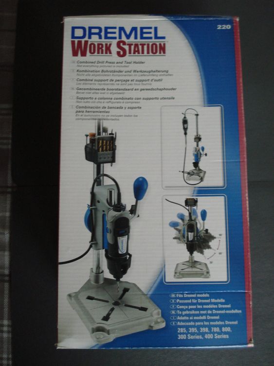 DREMEL WorkStation 220 mit BOSCH MS65 Maschinenschraubstock | Kaufen ...
