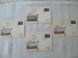 30.4.81 Pro Aero Jubiläums-Sternflüge 4 Bel. SBK F48