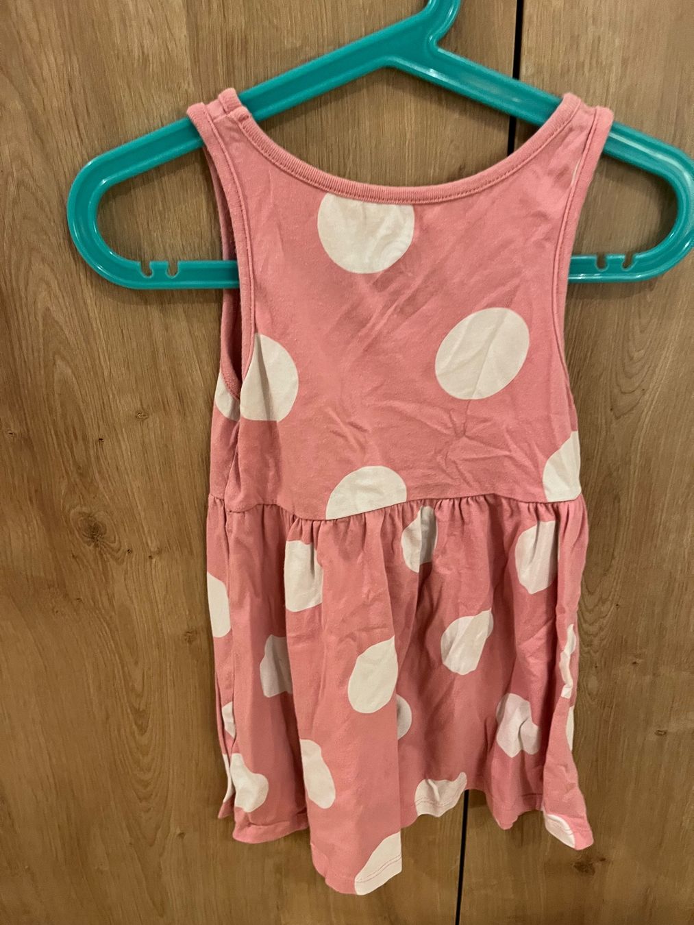 Vestiti & Gonne: rosa gepunktetes Kleid, Größe 98 – Usato da Umiken venduto da deb_57xk 2