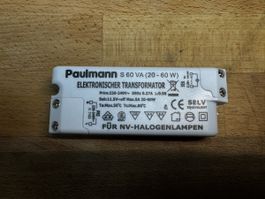 Elektronischer Transformator Paulmann 20-60W gebraucht