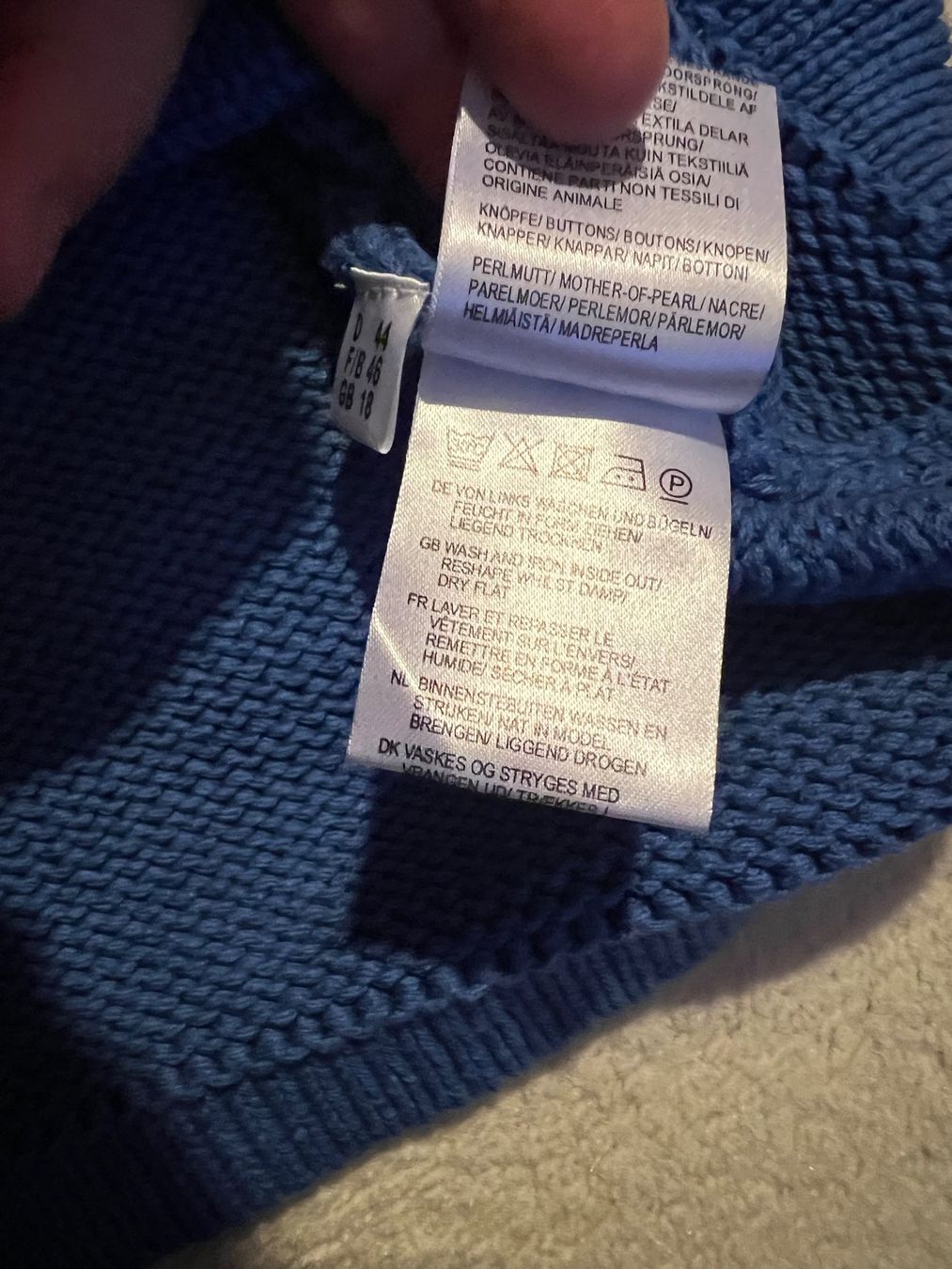Peter Hahn Giacche: Strickjacke kurzarm Gr.44 – Usato da Endingen venduto da chocosweet 4