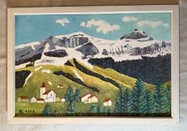 Kunst: Porträt AI Landschaft von Künstler Oskar Riedener