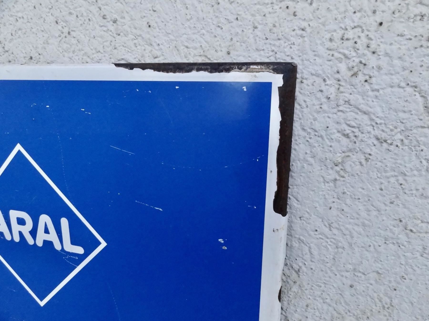 Insegne: ALTES BLECHSCHILD ARAL MOTORÖL – Usato da Kerzers venduto da djstarsky73 8