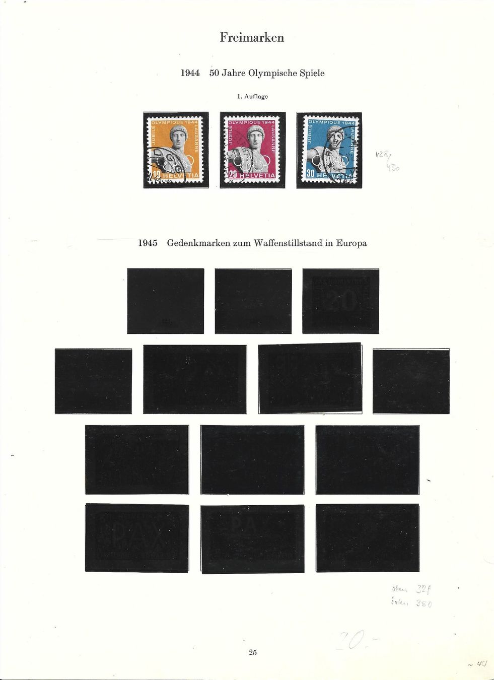 Tutti i francobolli: timbres divers série – Usato da Delemont venduto da toutdubon11 4