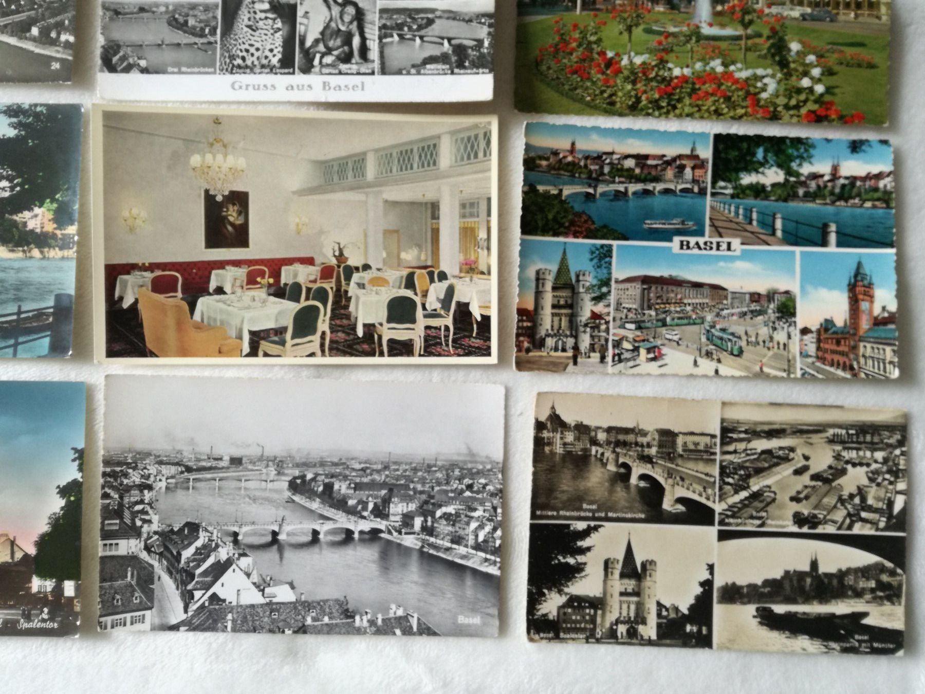 Ansichtskarten: 16 AK Kanton Basel-Stadt – Gebraucht aus Zürich von Tolima194 4