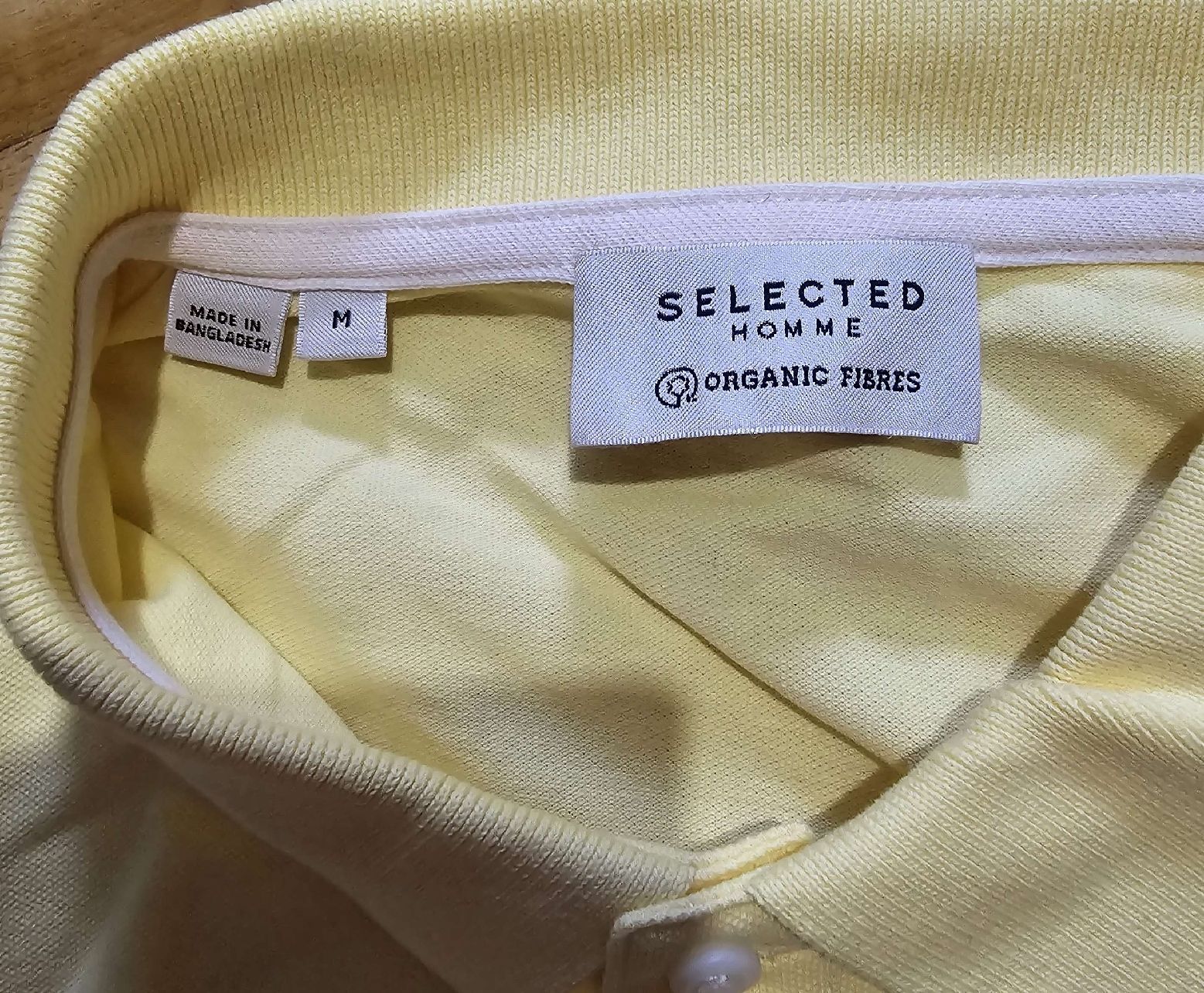 Polo-Shirts: Polo Selected Homme jaune pastel M – Gebraucht aus Mont-sur-Lausanne von Didinho 1