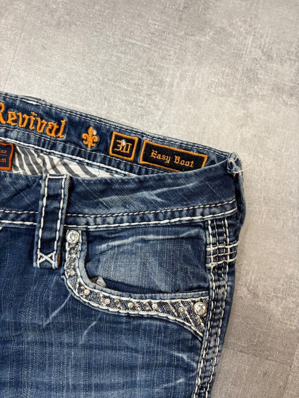 Jeans: Rock Revival Bootcut Flared Jeans - Grösse L/30 – Nuovo (secondo la descrizione) da Werdenberg venduto da hase.vintage 4