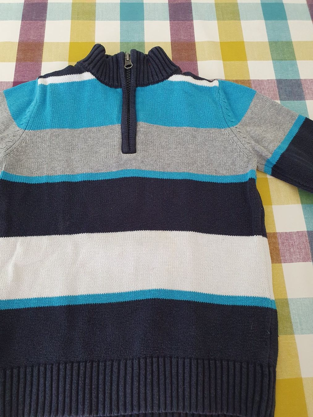 C&A Maglioni & Felpe: Schöner, dickerer, gestreifter  Pullover - 110 – Usato da Staufen venduto da Fleby84 1