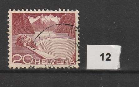 Tutti i francobolli: Technik+Landschaft, Urtyp Nr. 301A – Usato da Jegenstorf venduto da Wintersport