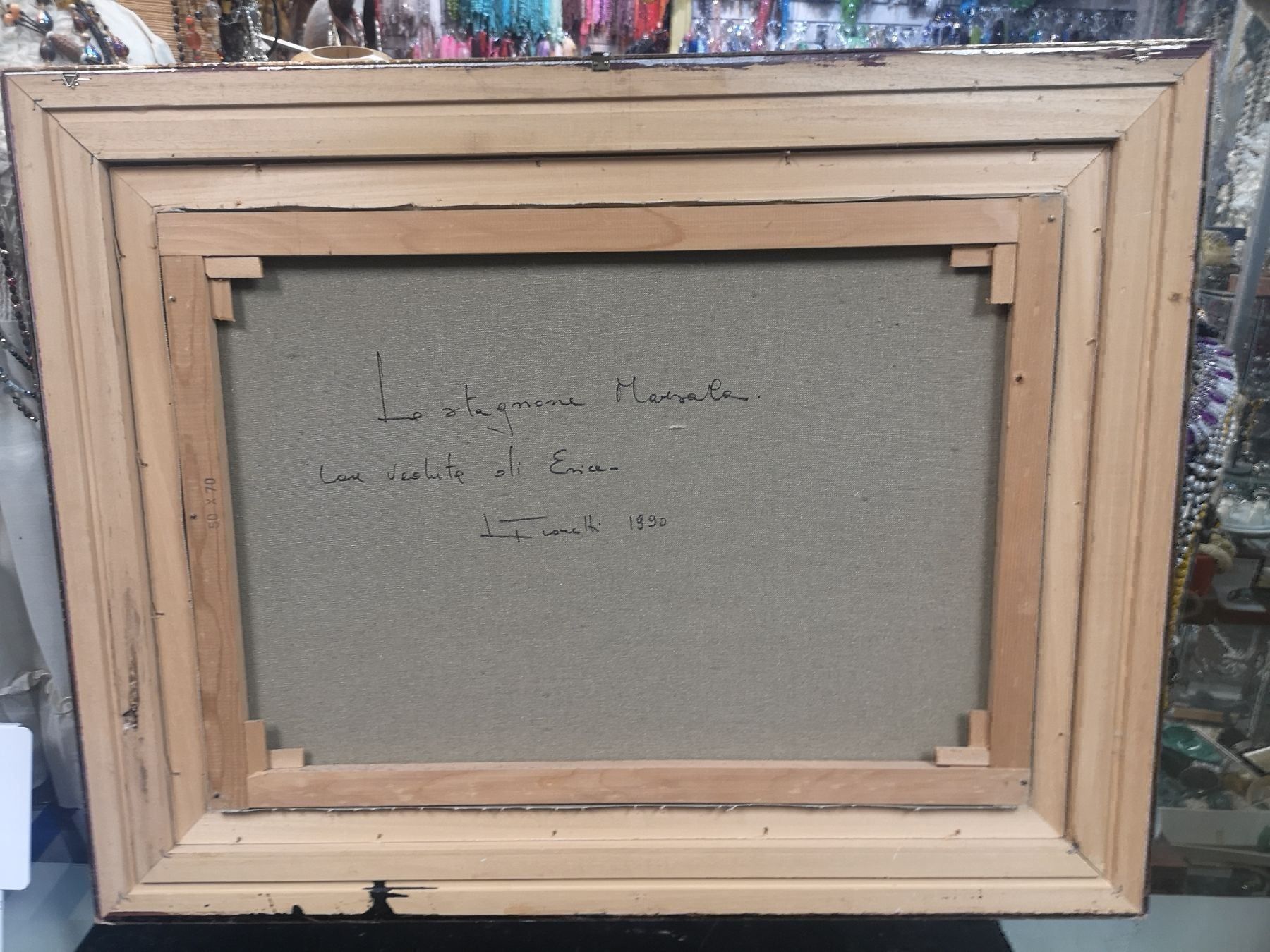 Gemälde: GRANDE HUILE SUR TOILE SIGNÉE – Gebraucht aus Genève von Qanil77 6