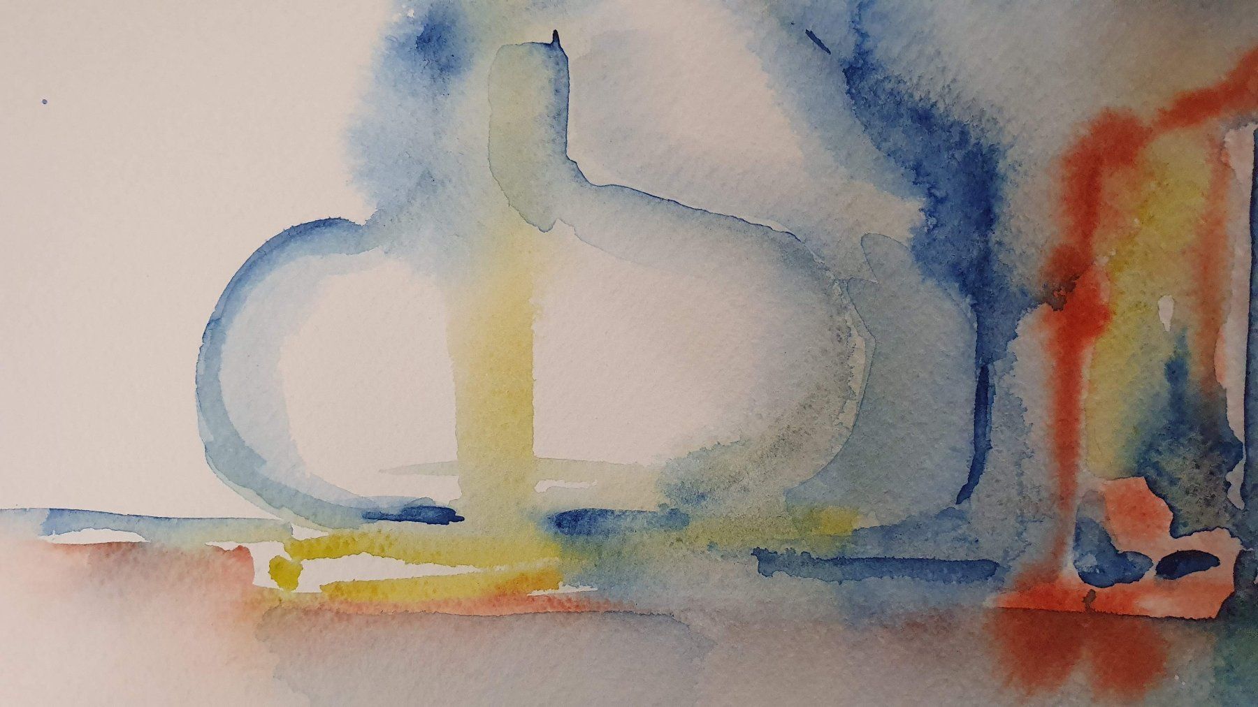Dipinti: Stillleben Aquarell A4 Ruth Rietmann – Usato da Dietlikon venduto da Justus4 5