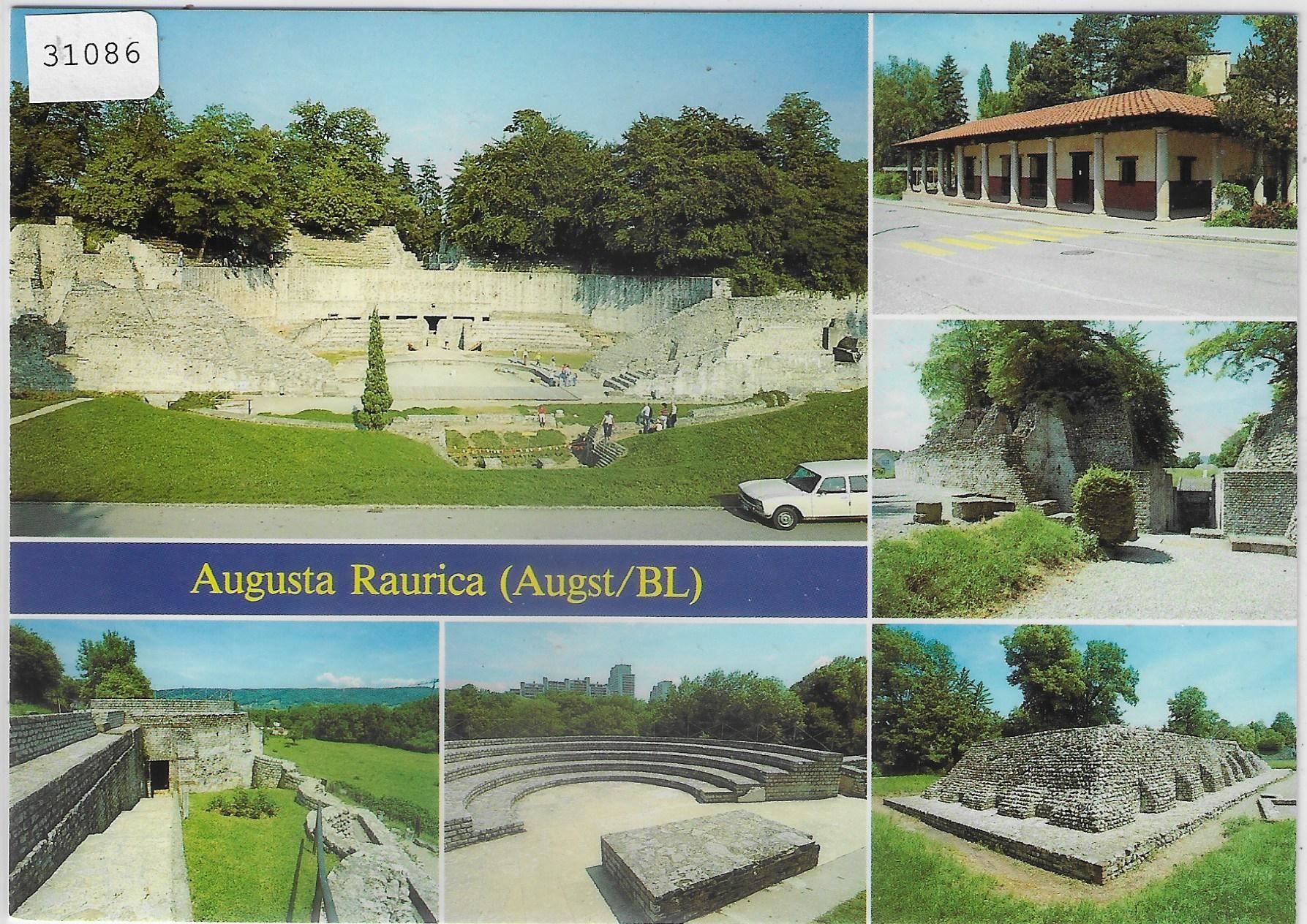 Ansichtskarten: Augusta Raurica (Augst BL) – Gebraucht aus Ettingen von Kartenplanet