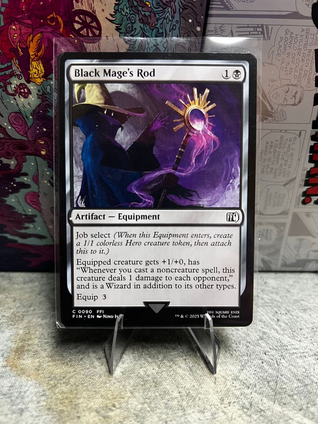 Magic The Gathering Sammelbilder & Trading cards: Black Mage's Rod – Gebraucht aus Wilen b. Wollerau von GarruksShop