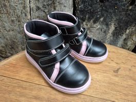 DENO Echtleder Schuhe gr 27 NeuPink/Schwarz(842) AUSVERKAUF