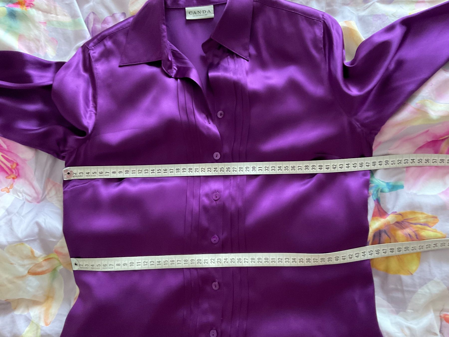 C&A Camicette: CANDA Collection by C&A 100% Seiden Bluse Gr 36 NEU – Nuovo e nell'imballaggio originale da Urdorf venduto da alda02 4