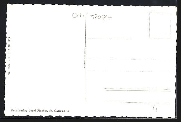 Ansichtskarten: Trogen, Landsgemeinde d. Kt. Appenzell,  – Gebraucht aus Berlin von bartko-reher 1