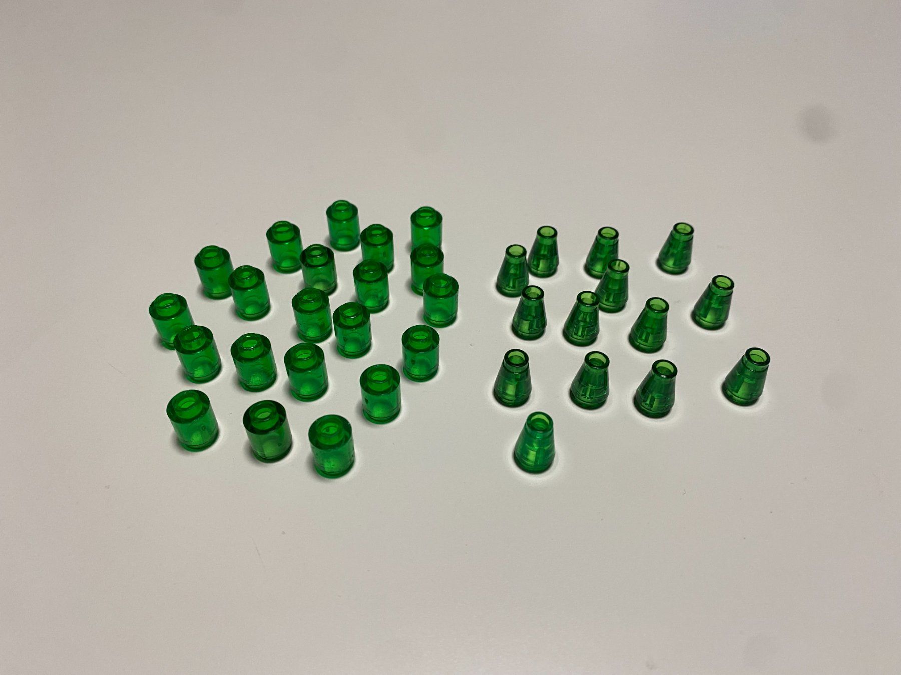 Lego Giocattoli: LEGO - DIVERSE - TRANSPARENTE - GRÜNE - TEILE – Usato da Gelterkinden venduto da ajdt4