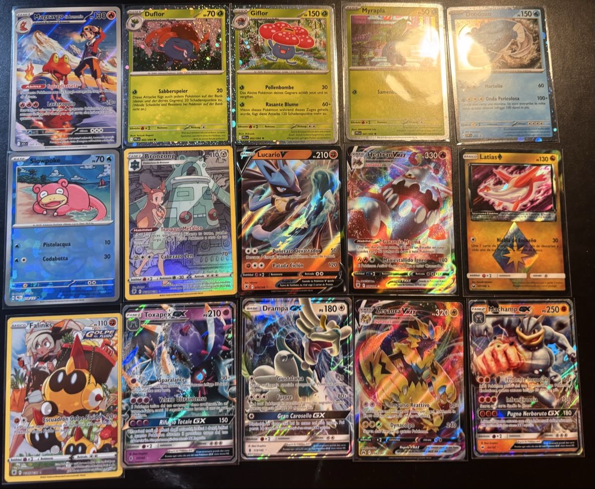 Pokémon Carte collezionabili: Pokemon Trading Cards Bundle Set 15 Pieces – Usato da Ascona venduto da ElfieLove