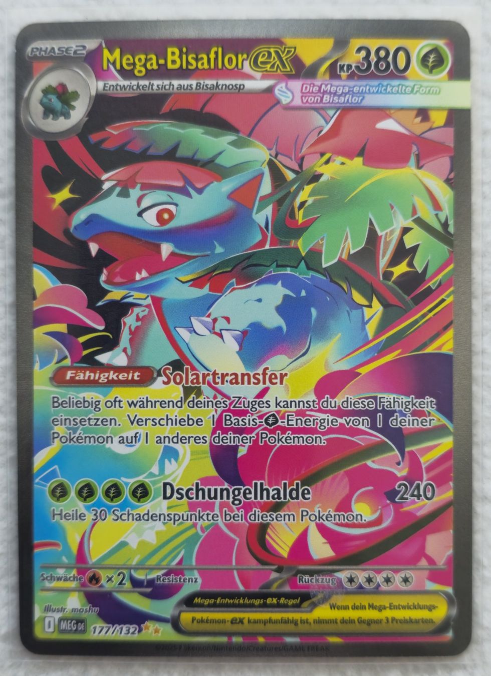 Pokémon Carte collezionabili: Mega-Bisaflor ex 177/132 DE – Usato da Zürich venduto da Enver90