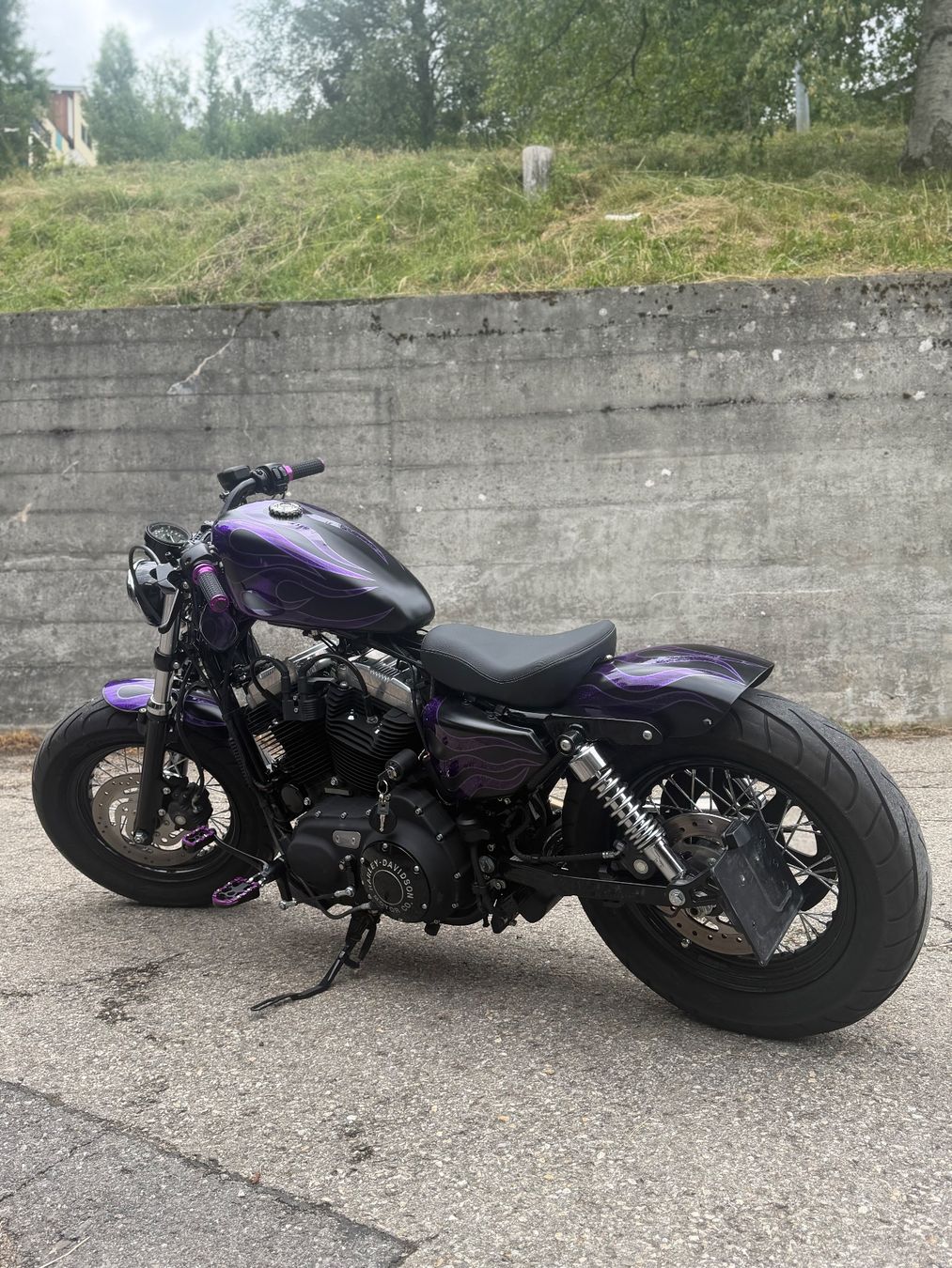 Harley-Davidson Chopper: Harley Davidson forty eight 2012 – Usato da Le locle venduto da Todesch 1