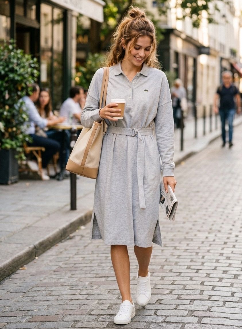 Lacoste Vestiti: Neues mega lässiges Kleid von LACOSTE eher Gr.M – Nuovo e nell'imballaggio originale da Oberwil-Lieli venduto da Svetlana28 2