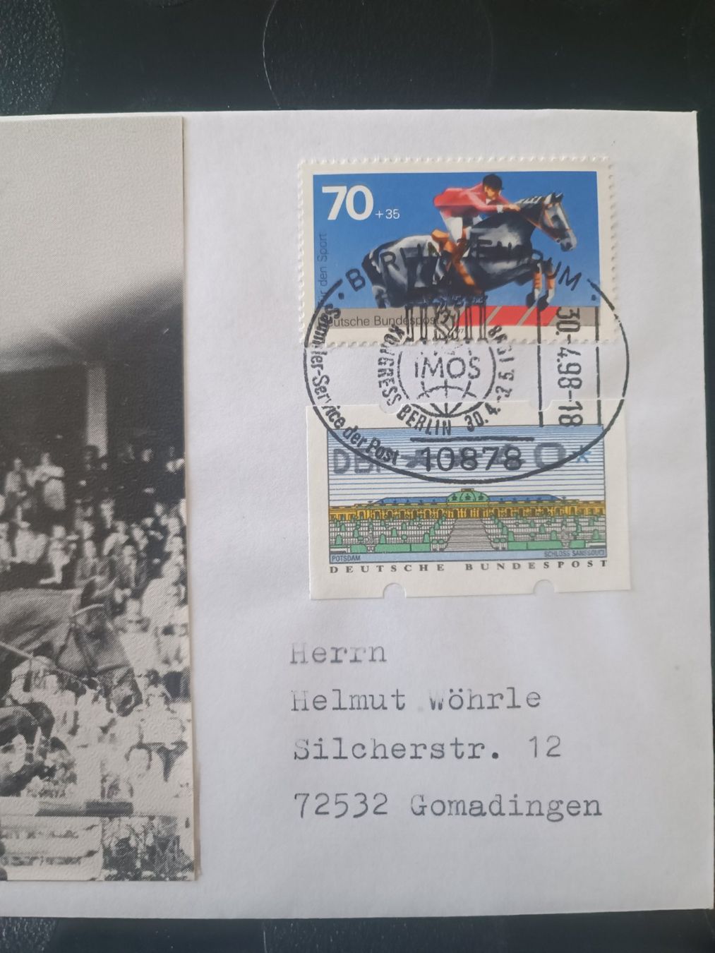 Autogramme: Franke Sloothaak - handsignierte Karte mit Sonderstempel FDC – Gebraucht aus Menziken von Artographs 2